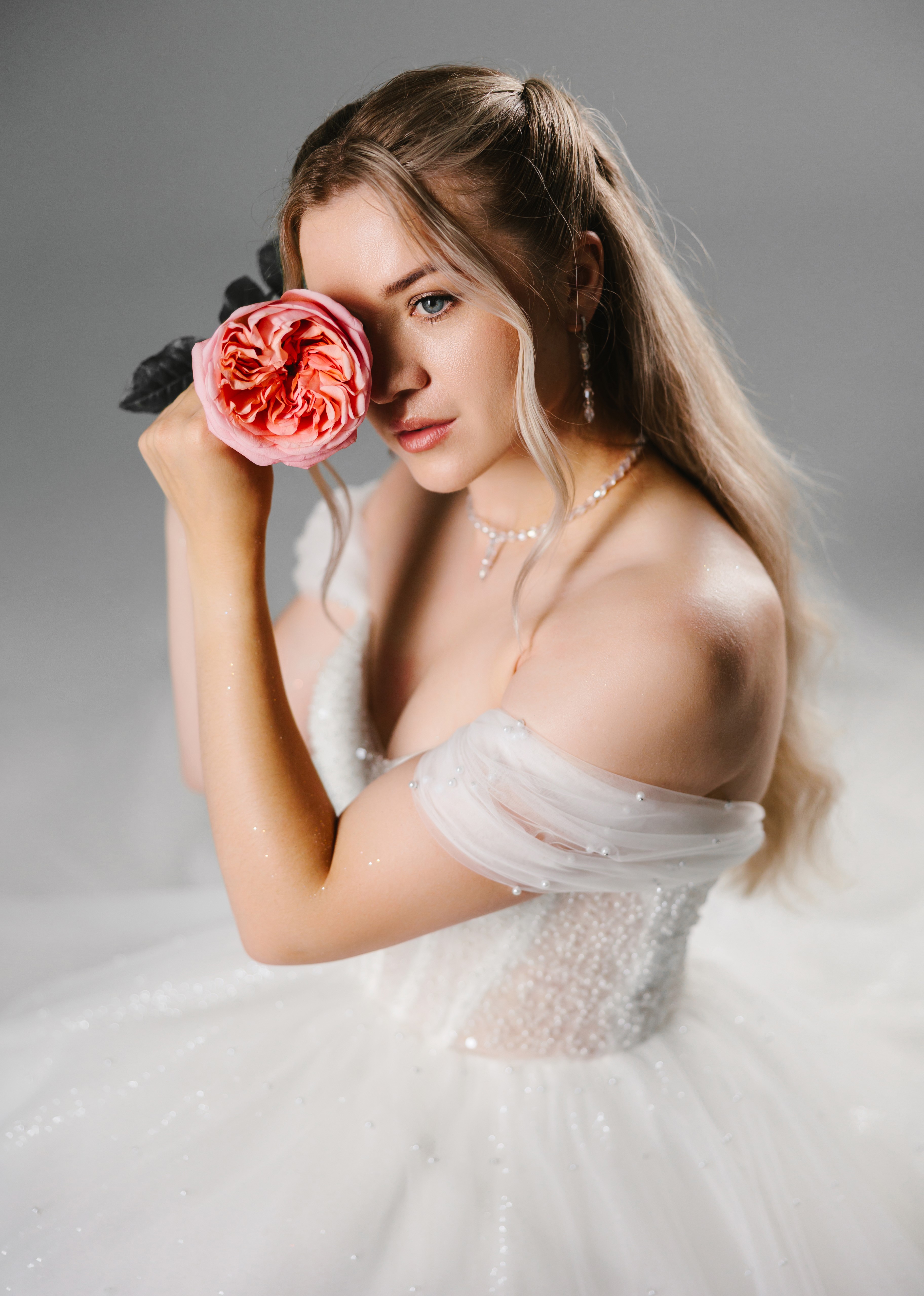серьги невеста