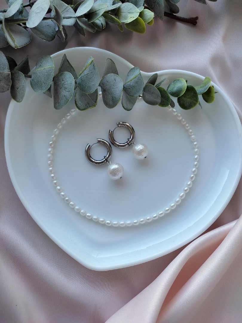 серьги для невесты